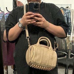 Alexander Wang Beige Studded Bag